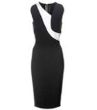 Roland Mouret Aaron Sleeveless Crêpe Dress