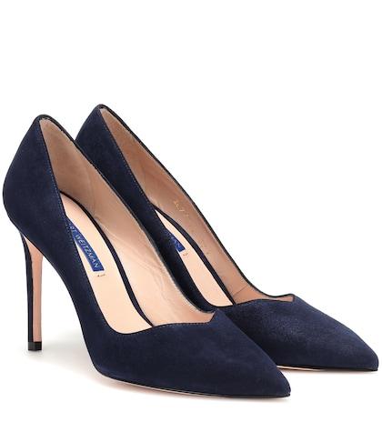 Stuart Weitzman Anny Suede Pumps