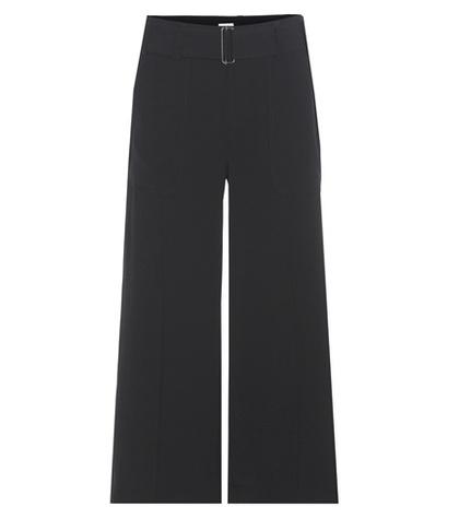 Vince Cropped Wide-leg Trousers