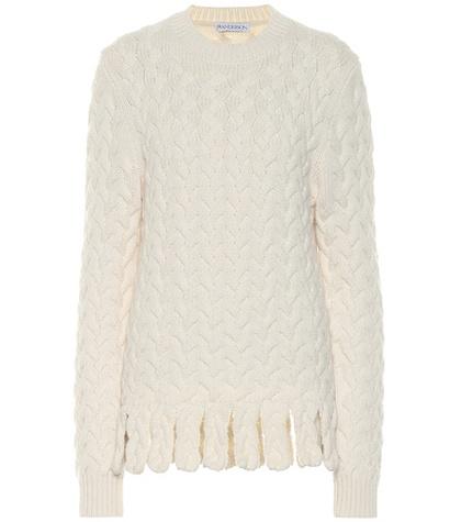 Alexandre Vauthier Wool And Cashmere Sweater