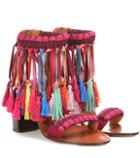 Bower Swimwear Embellished Sandals