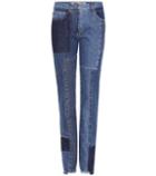 Mcq Alexander Mcqueen High-rise Cropped Jeans