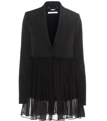 Givenchy Wool Jacket With Silk