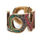 Gucci Love Crystal-embellished Ring