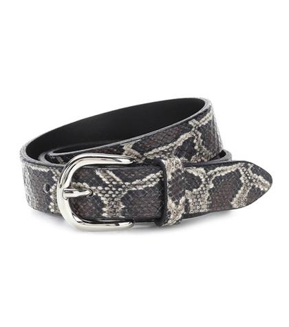 Isabel Marant Zap Printed Leather Belt