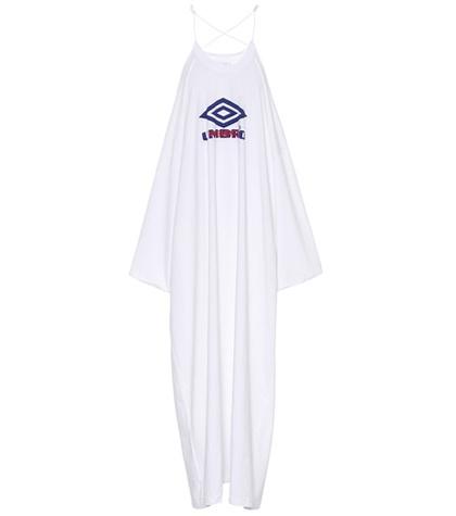 Vetements X Umbro Printed Cotton Maxi Dress