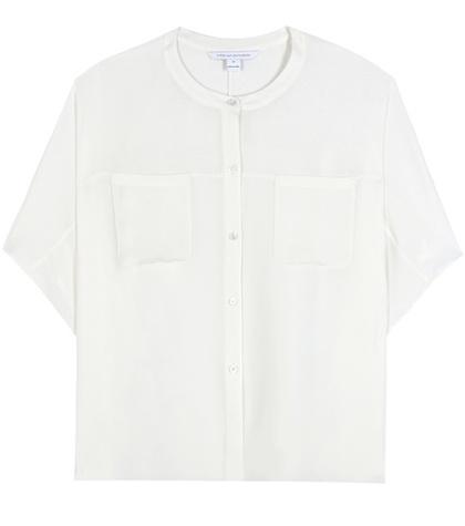 Diane Von Furstenberg Karrly Silk Tunic Blouse