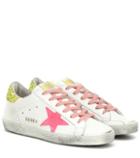 Young Versace Superstar Leather Sneakers