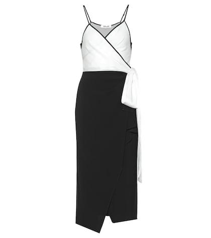Diane Von Furstenberg Avila Crêpe Wrap Dress