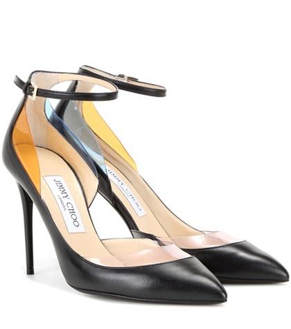 Valentino Luc 100 Leather Pumps