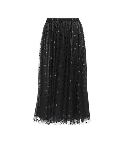 Stella Mccartney Embroidered Tulle Skirt