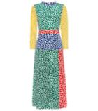 Rixo Charlene Printed Silk Midi Dress