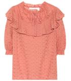 See By Chlo Cotton Eyelet Top