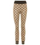 Gucci Knitted Wool Leggings