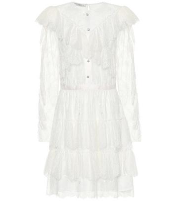 Philosophy Di Lorenzo Serafini Crystal-embellished Lace Minidress