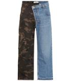 Monse Camouflage Hybrid Jeans