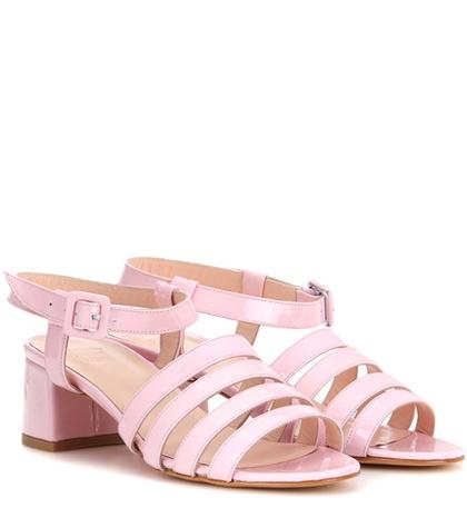 District Vision Palma Patent Leather Sandals