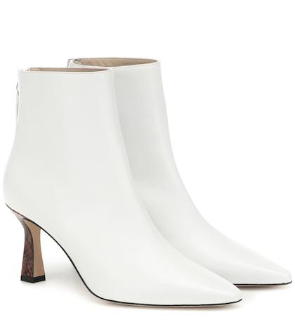Balenciaga Lina Leather Ankle Boots