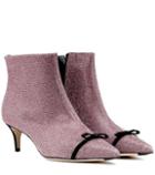 Staud Crystal-embellished Ankle Boots