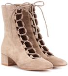 Gucci Exclusive To Mytheresa.com – Delia Suede Ankle Boots