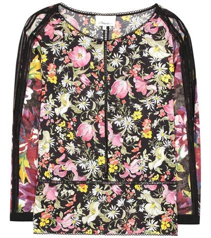 3.1 Phillip Lim Pai Printed Silk Top