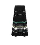 Proenza Schouler Cotton And Silk-blend Midi Skirt