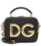 Dolce & Gabbana Dg Girls Mini Leather Shoulder Bag