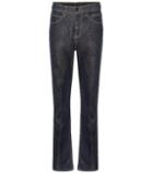 7 For All Mankind High-rise Straight Jeans