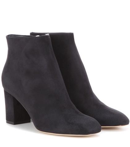 Loro Piana Liza Suede Ankle Boots