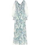 Marc Jacobs Whitewave Shirred Dress