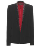 Burberry Embroidered Crêpe Blazer