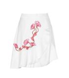 Gucci Embroidered Cotton Skirt