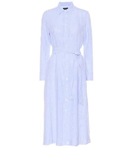 Polo Ralph Lauren Striped Linen Shirt Dress