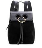 Jw Anderson Pierce Mini Leather And Suede Backpack