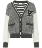 Saint Laurent Wool Varsity Cardigan