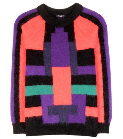 Balmain Angora-blend Sweater