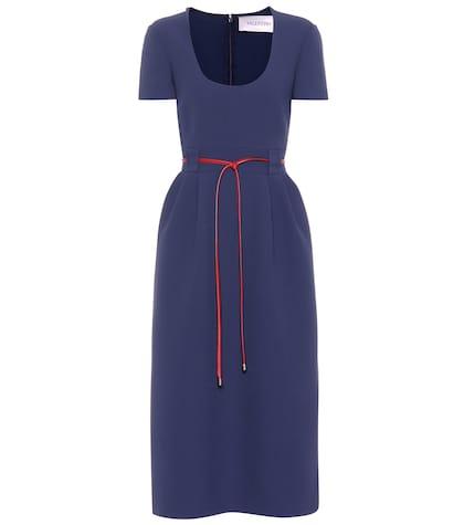 Valentino Virgin Wool Midi Dress