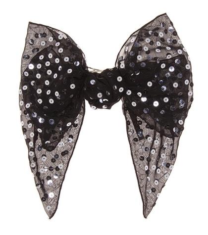 Alessandra Rich Sequinned Bow Hair Clip