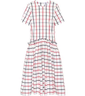Burberry Ebbs And Flows Seersucker Dress