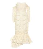 Brock Collection Okniva Cotton-blend Lace Midi Dress