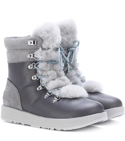 Ugg Australia Viki Waterproof Leather Ankle Boots