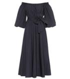 Gabriela Hearst Riley Off-the-shoulder Cotton Dress