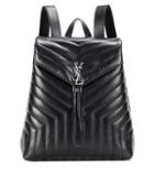 Saint Laurent Loulou Medium Monogram Leather Backpack