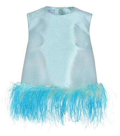 Loewe Sleeveless Wool And Silk Top