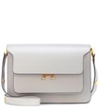 Frame Trunk Leather Shoulder Bag
