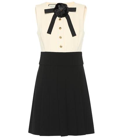 Gucci Embellished Crêpe Minidress