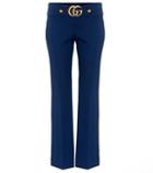 Gucci Double G Stretch Jersey Trousers