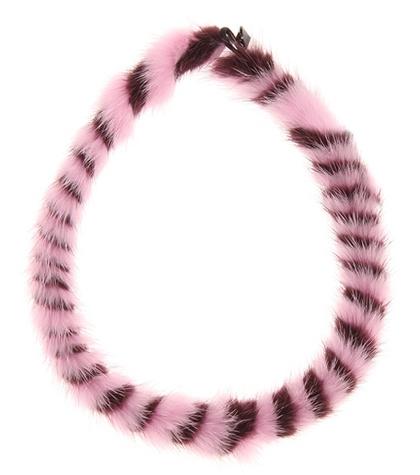 James Perse Twisted Fur Choker