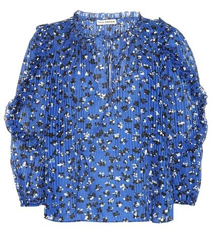 Ulla Johnson Lillian Cotton And Silk Top