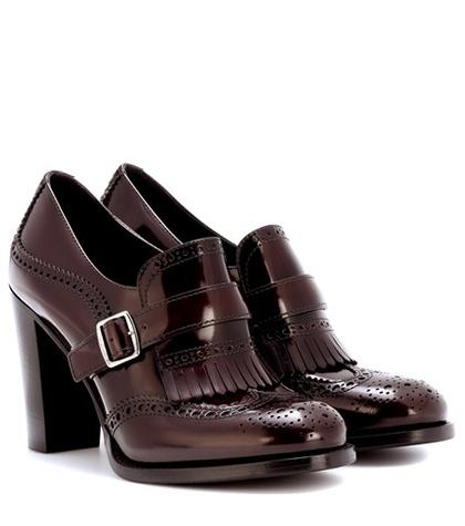 Dolce & Gabbana Leather Brogue Pumps